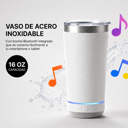 Hydrabeat™ Botella + bocina bluetooth