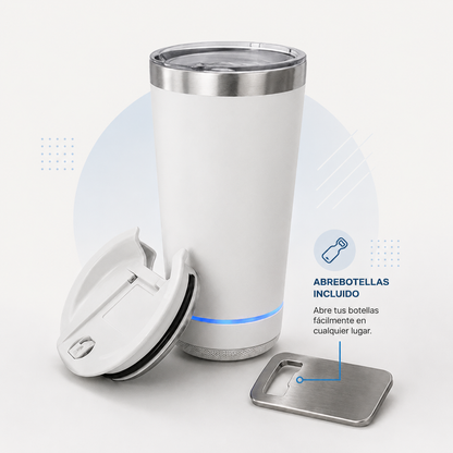 Hydrabeat™ Botella + bocina bluetooth
